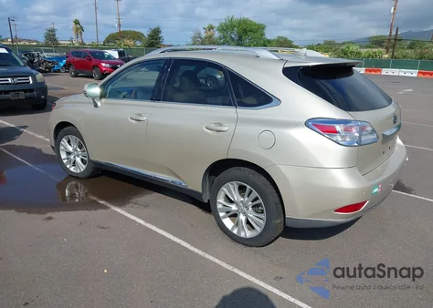 2012 Lexus Rx 450H z USA, uszkodzony, nr VIN JTJBC1BA5C2048997